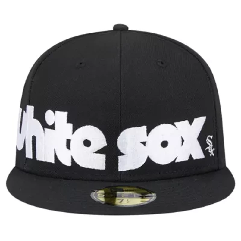 Chicago White Sox MLB Checkered Undervisor 59FIFTY Fitted Hat