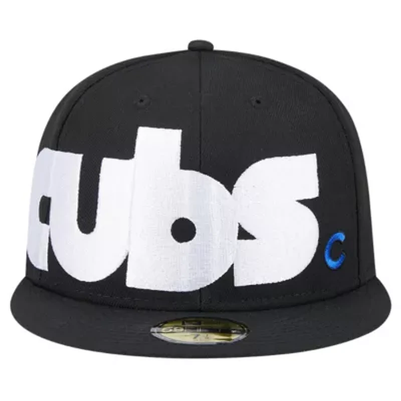 MLB Chicago Cubs Checkered Undervisor 59FIFTY Fitted Hat