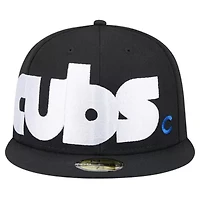 MLB Chicago Cubs Checkered Undervisor 59FIFTY Fitted Hat