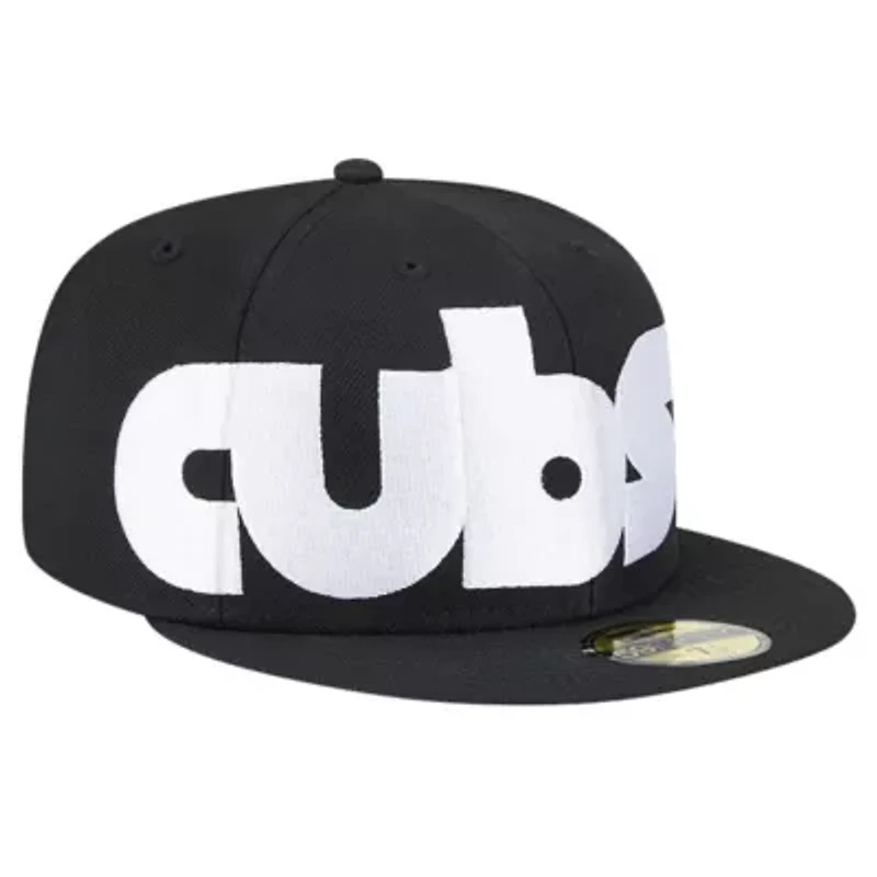 MLB Chicago Cubs Checkered Undervisor 59FIFTY Fitted Hat