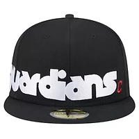 MLB Cleveland Guardians Checkered Undervisor 59FIFTY Fitted Hat