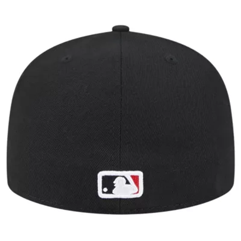 MLB Cleveland Guardians Checkered Undervisor 59FIFTY Fitted Hat