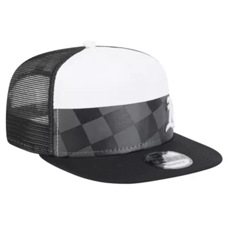 Cooperstown Teams Oakland Athletics Checkmate Trucker 9FIFTY Snapback Hat