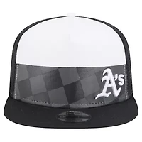 Cooperstown Teams Oakland Athletics Checkmate Trucker 9FIFTY Snapback Hat