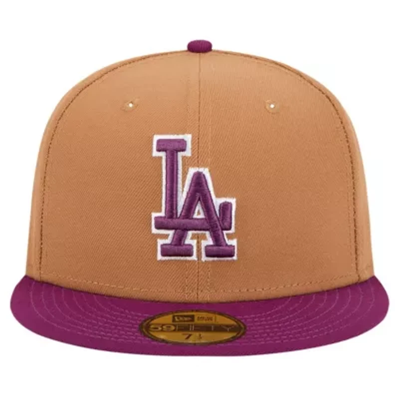 MLB /Purple Los Angeles Dodgers Two-Tone Color Pack 59FIFTY Fitted Hat