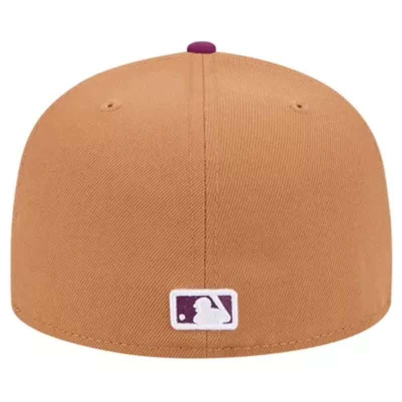 Boston Red Sox MLB Brown/Purple Two-Tone Color Pack 59FIFTY Fitted Hat