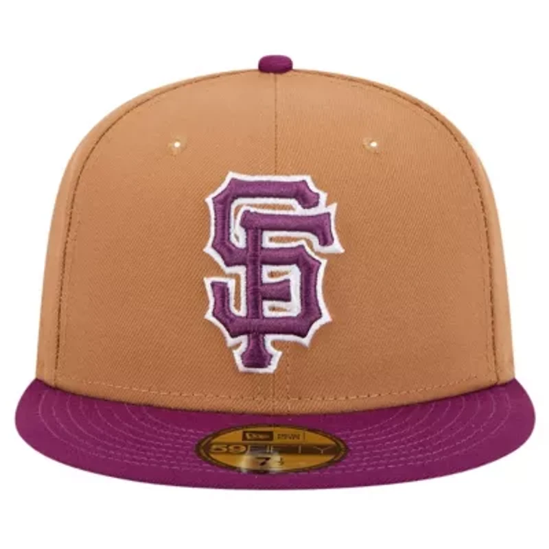 MLB Brown/Purple San Francisco Giants Two-Tone Color Pack 59FIFTY Fitted Hat