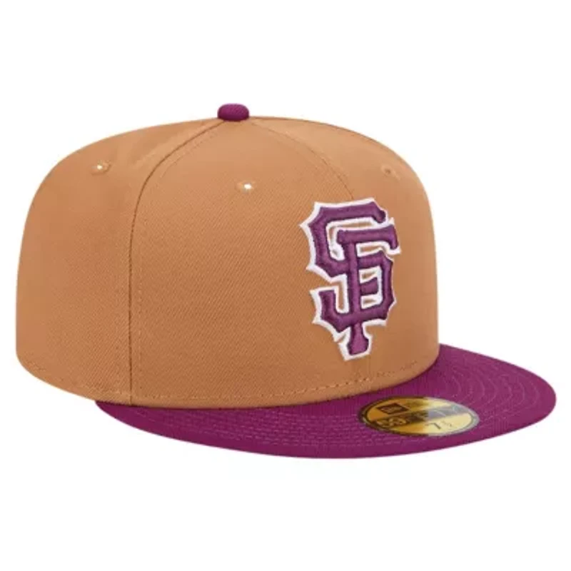 MLB Brown/Purple San Francisco Giants Two-Tone Color Pack 59FIFTY Fitted Hat