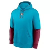 NCAA Nike Florida State Seminoles 2024 Sideline Club Fleece Pullover Hoodie
