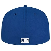 Toronto Blue Jays MLB Script Sided 59FIFTY Fitted Hat