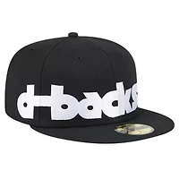 MLB Arizona Diamondbacks Checkered Undervisor 59FIFTY Fitted Hat