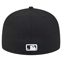 Cooperstown Teams Oakland Athletics Checkered Undervisor 59FIFTY Fitted Hat