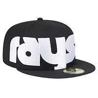 MLB Tampa Bay Rays Checkered Undervisor 59FIFTY Fitted Hat