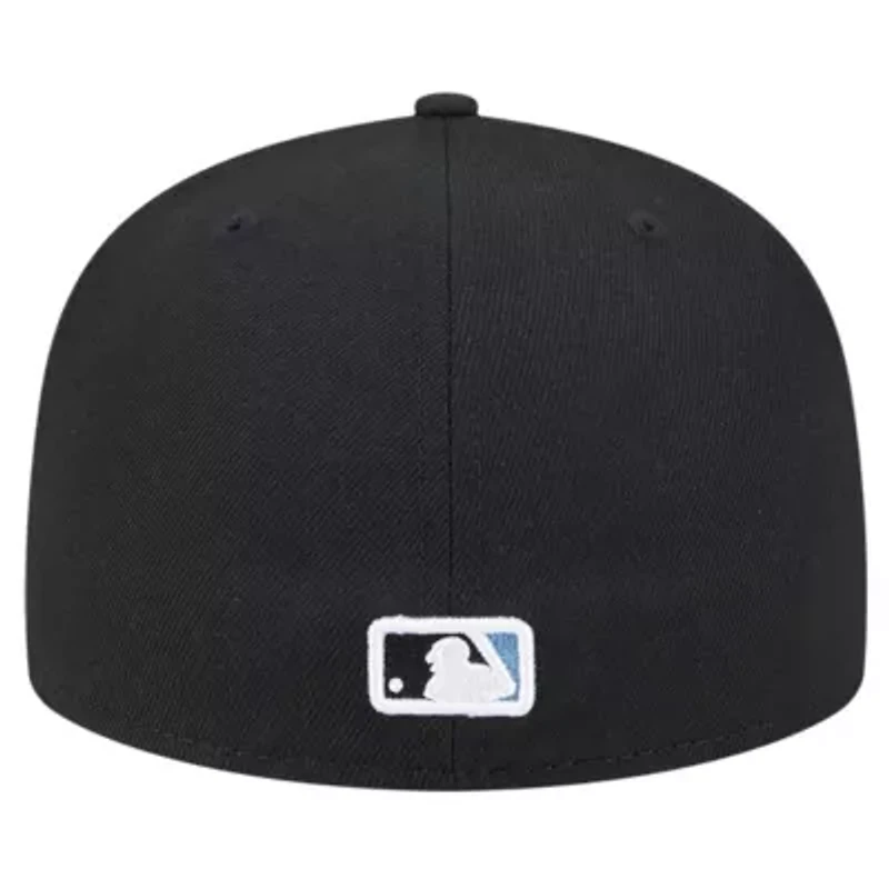 MLB Tampa Bay Rays Checkered Undervisor 59FIFTY Fitted Hat