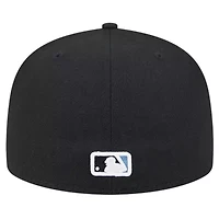 MLB Tampa Bay Rays Checkered Undervisor 59FIFTY Fitted Hat