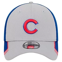 MLB Gray/Royal Chicago Cubs Visor Trim 39THIRTY Flex Hat