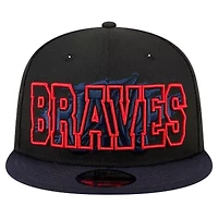 MLB Atlanta Braves Splatter 9FIFTY Snapback Hat