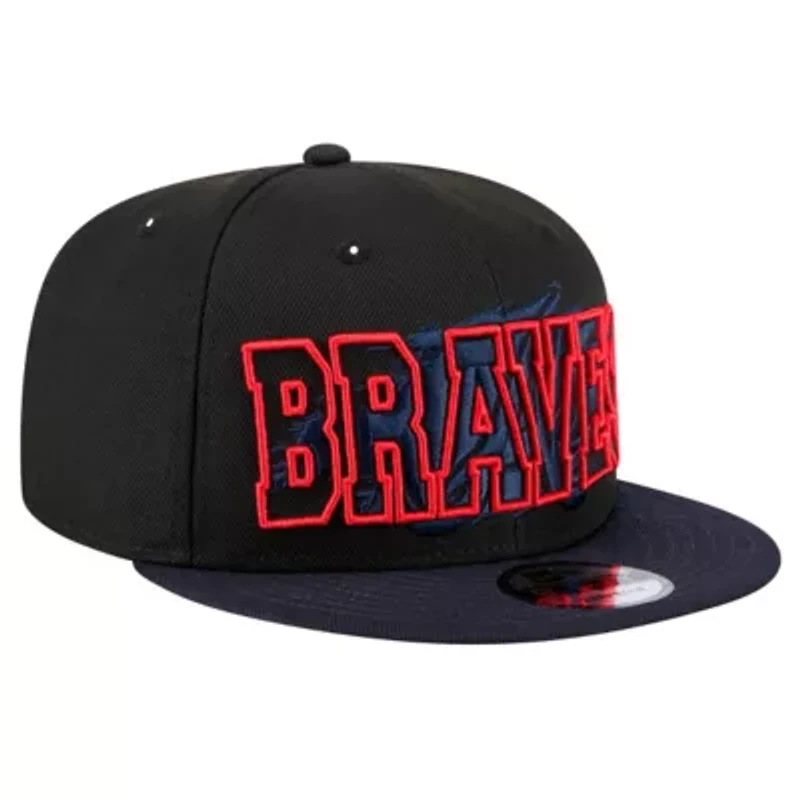 MLB Atlanta Braves Splatter 9FIFTY Snapback Hat