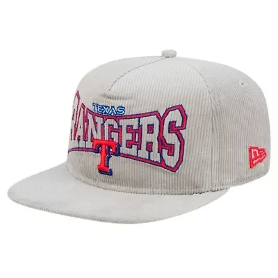MLB Texas Rangers Corduroy Golfer Snapback Hat