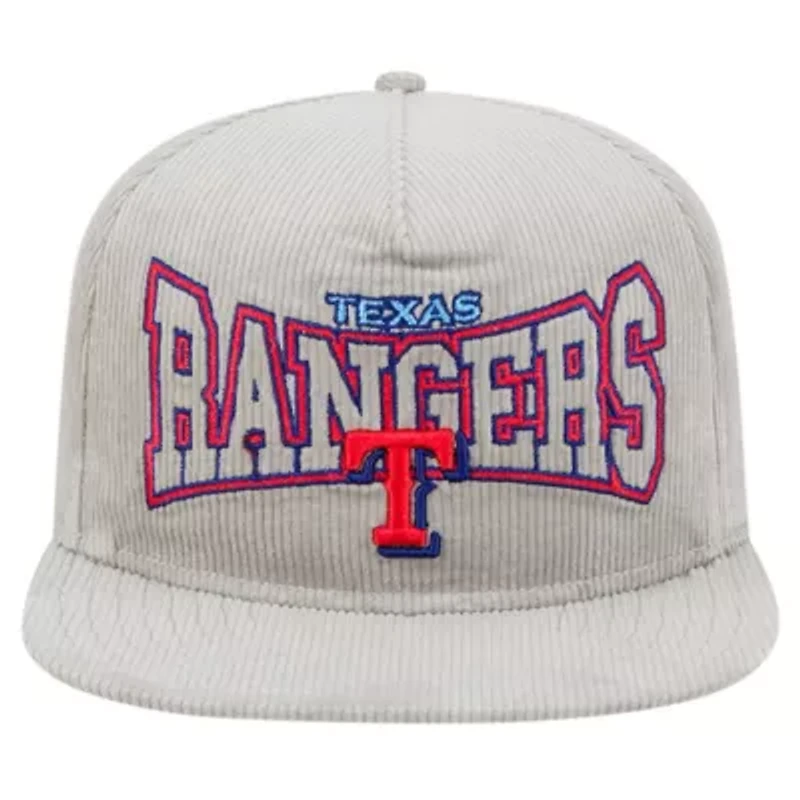 MLB Texas Rangers Corduroy Golfer Snapback Hat