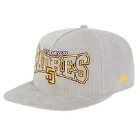 MLB San Diego Padres Corduroy Golfer Snapback Hat