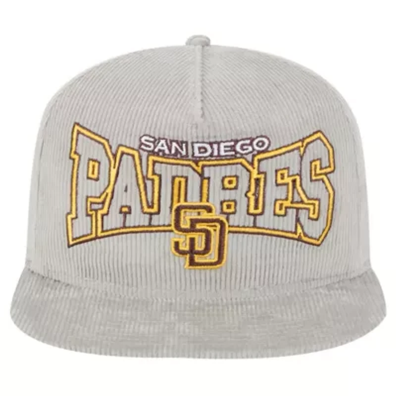 MLB San Diego Padres Corduroy Golfer Snapback Hat