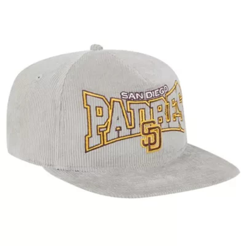 MLB San Diego Padres Corduroy Golfer Snapback Hat