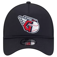 MLB Cleveland Guardians 9FORTY A-Frame Trucker Adjustable Hat