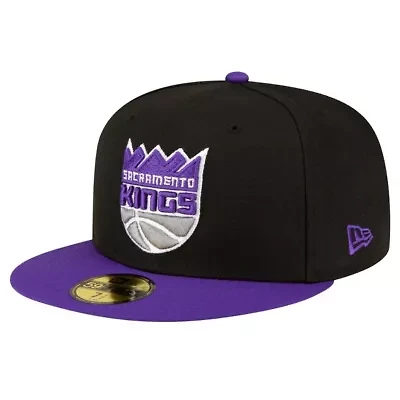 NBA Black/Purple Sacramento Kings 2-Tone 59FIFTY Fitted Hat