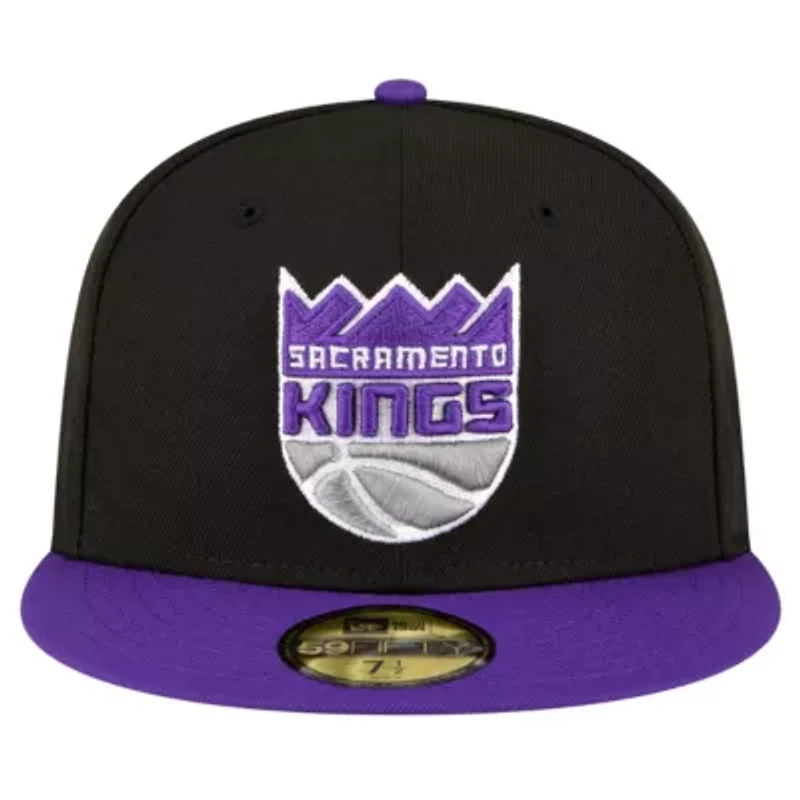 NBA Black/Purple Sacramento Kings 2-Tone 59FIFTY Fitted Hat