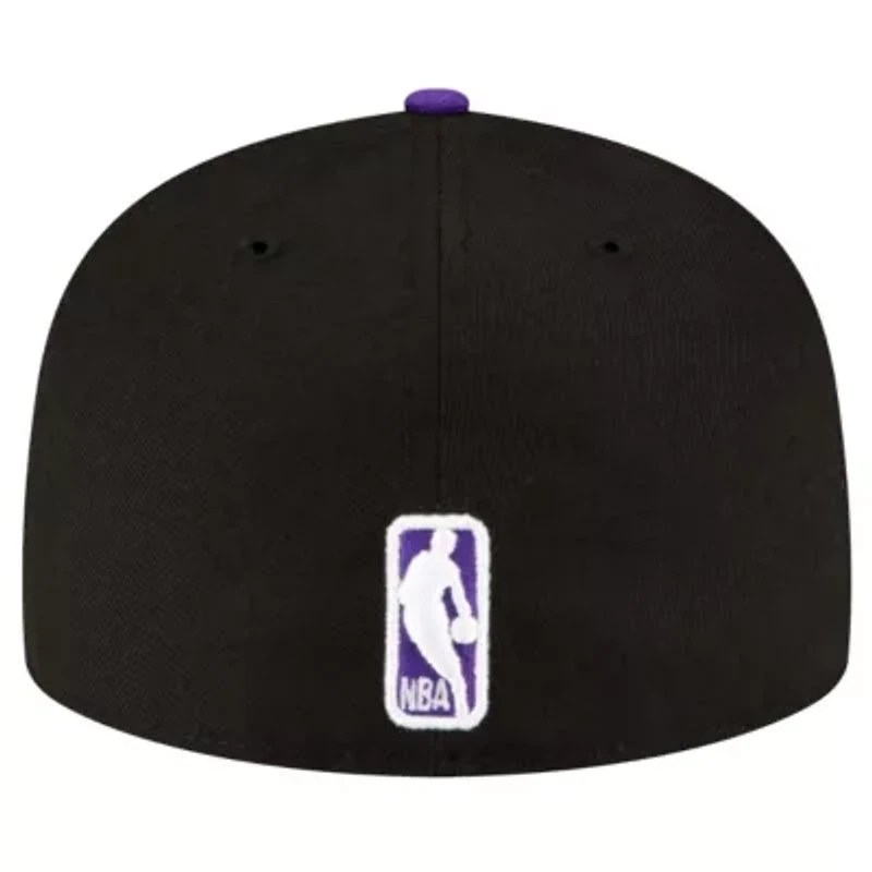 NBA Black/Purple Sacramento Kings 2-Tone 59FIFTY Fitted Hat