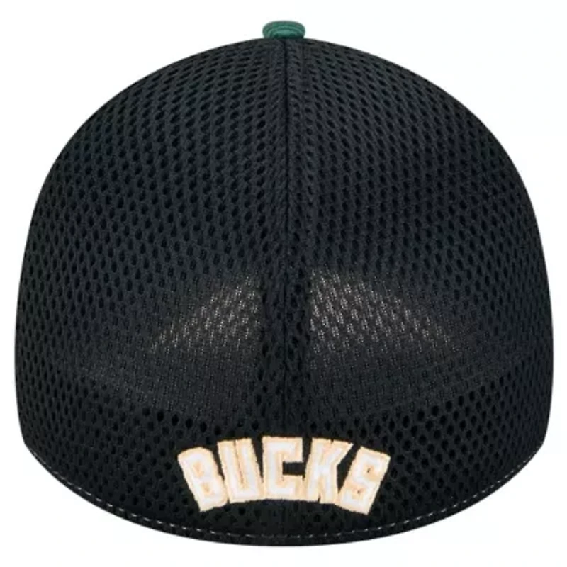 NBA Hunter Milwaukee Bucks Active Tech Neo Flex 39THIRTY Hat