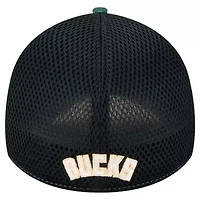 NBA Hunter Milwaukee Bucks Active Tech Neo Flex 39THIRTY Hat
