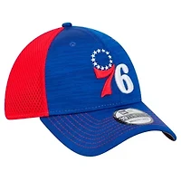 NBA Royal/Red Philadelphia 76ers Active Tech Neo Flex 39THIRTY Hat