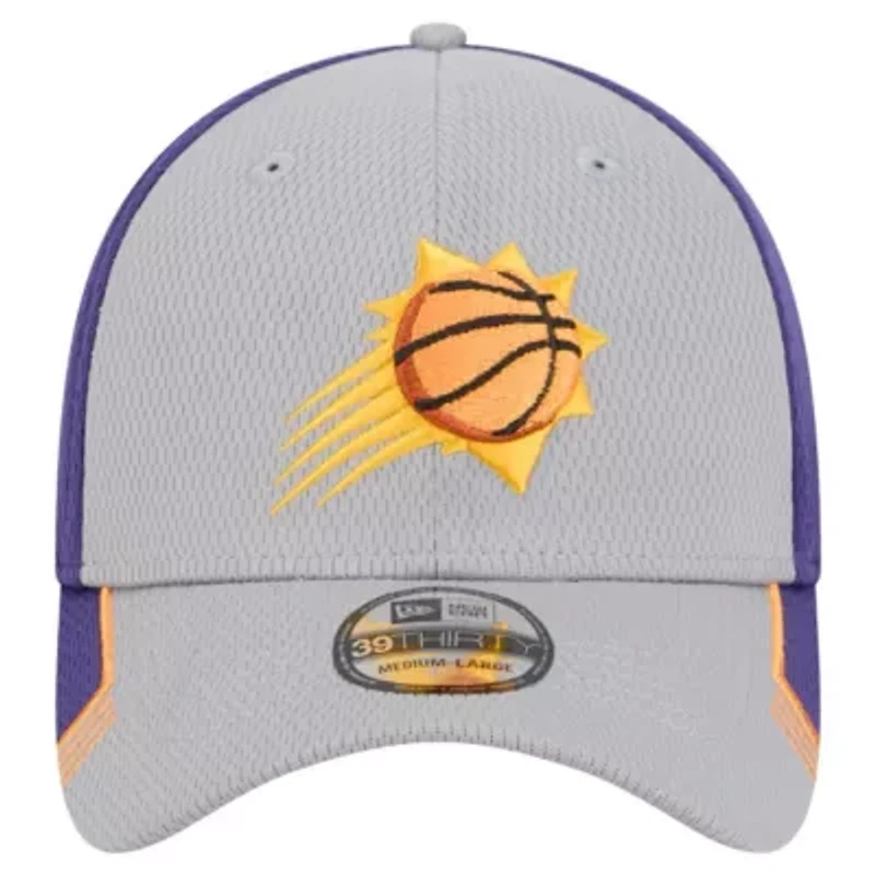 NBA Gray/Purple Phoenix Suns Active Trim 39THIRTY Flex Hat