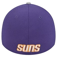 NBA Gray/Purple Phoenix Suns Active Trim 39THIRTY Flex Hat