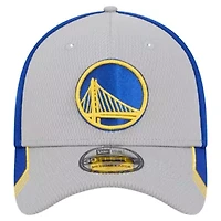 NBA Gray/Royal Golden State Warriors Active Trim 39THIRTY Flex Hat