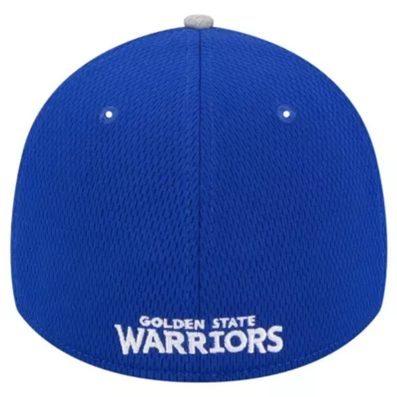 NBA Gray/Royal Golden State Warriors Active Trim 39THIRTY Flex Hat