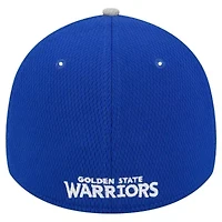 NBA Gray/Royal Golden State Warriors Active Trim 39THIRTY Flex Hat