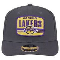 NBA Los Angeles Lakers Team Elevated Patch 9SEVENTY Adjustable Hat