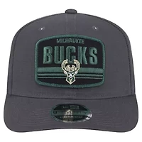 NBA Milwaukee Bucks Team Elevated Patch 9SEVENTY Adjustable Hat