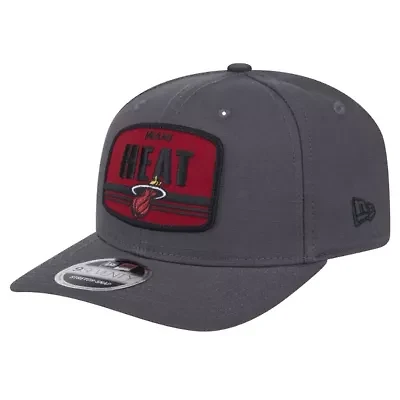 NBA Miami Heat Team Elevated Patch 9SEVENTY Adjustable Hat