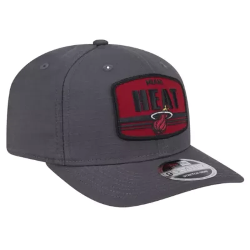 NBA Miami Heat Team Elevated Patch 9SEVENTY Adjustable Hat