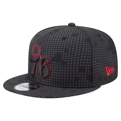 NBA Philadelphia 76ers Midnight Ink Pop Outline 9FIFTY Snapback Hat