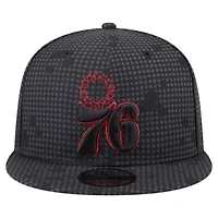 NBA Philadelphia 76ers Midnight Ink Pop Outline 9FIFTY Snapback Hat