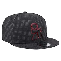 NBA Philadelphia 76ers Midnight Ink Pop Outline 9FIFTY Snapback Hat