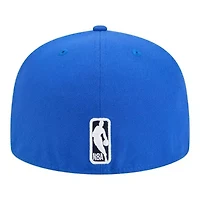 NBA Dallas Mavericks Sport Night Script Sided 59FIFTY Fitted Hat