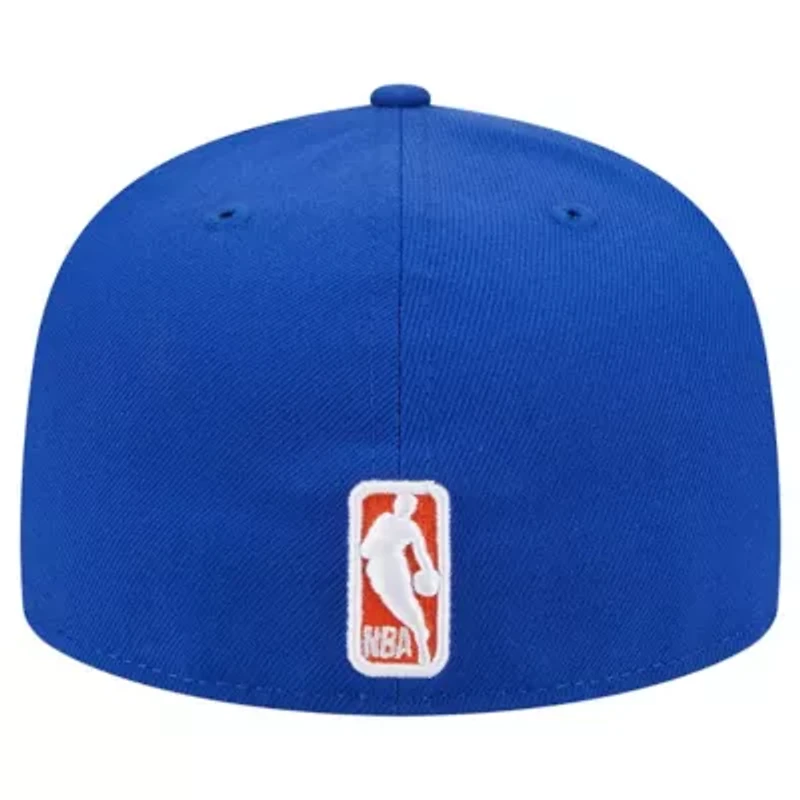 NBA New York Knicks Sport Night Script Sided 59FIFTY Fitted Hat