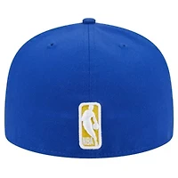 NBA Golden State Warriors Sport Night Script Sided 59FIFTY Fitted Hat