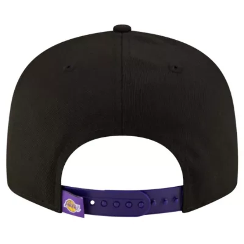 NBA Black/Purple Los Angeles Lakers Sport Night Splatter 2-Tone 9FIFTY Snapback Hat